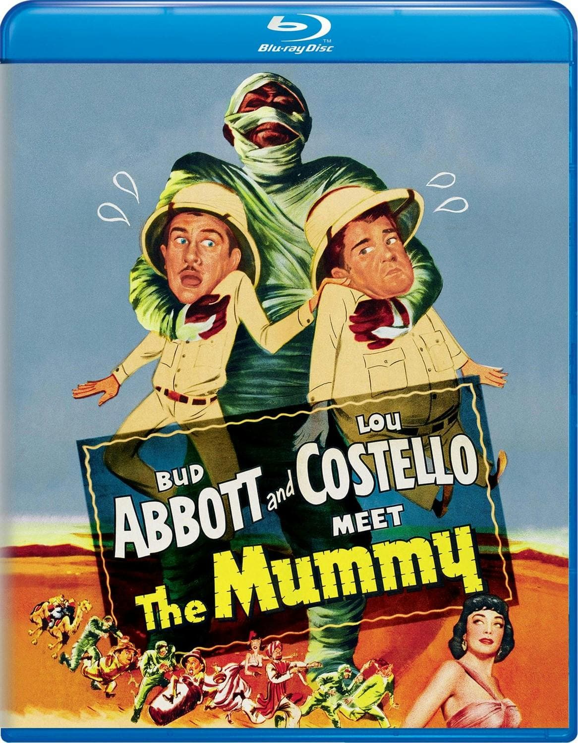 Abbott and Costello Meet the Mummy poster
