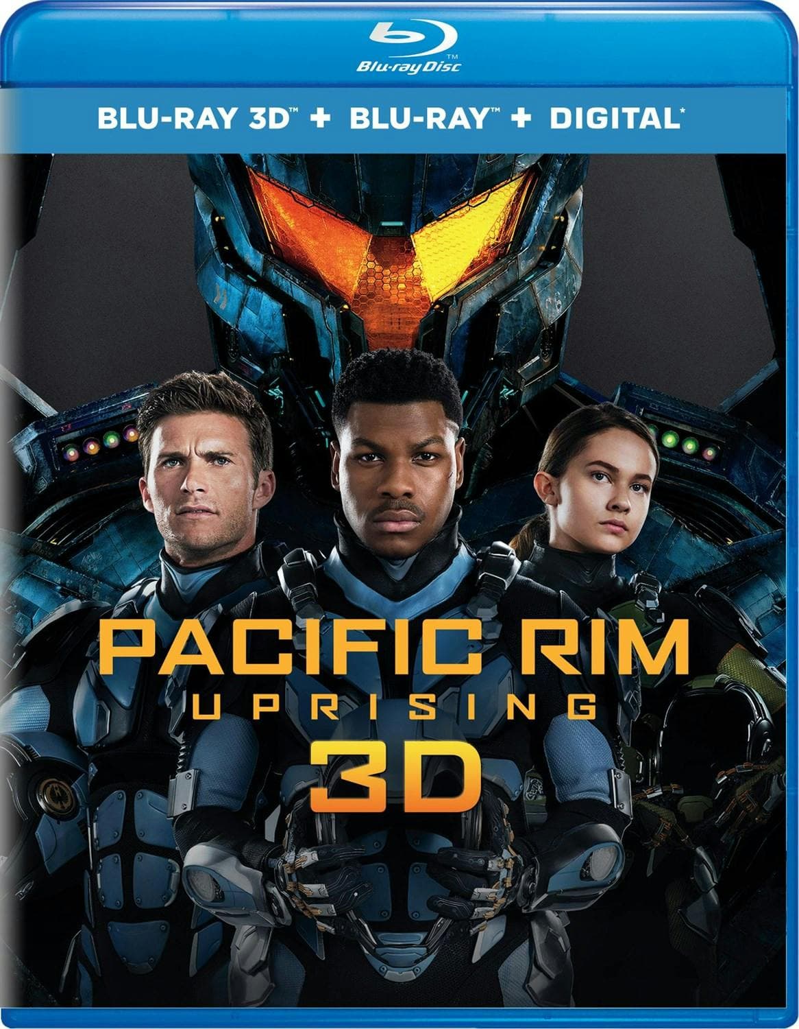 Pacific Rim - Uprising 3D poster