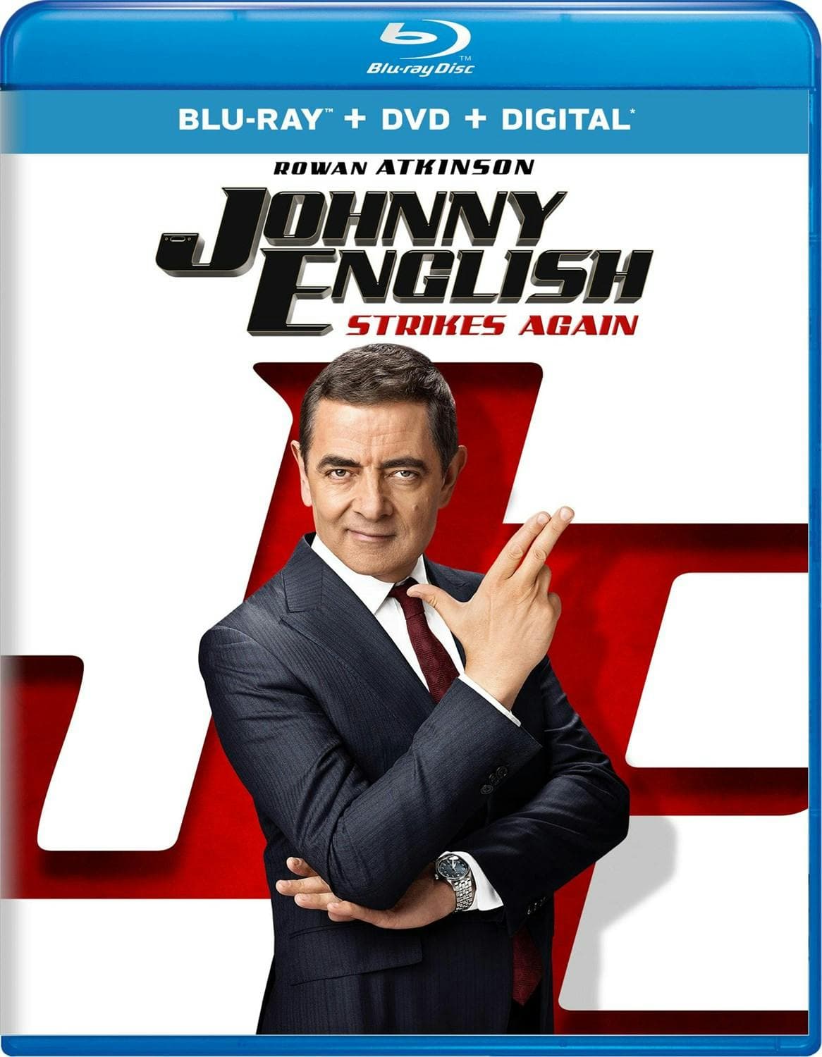 Johnny English Strikes Again poster