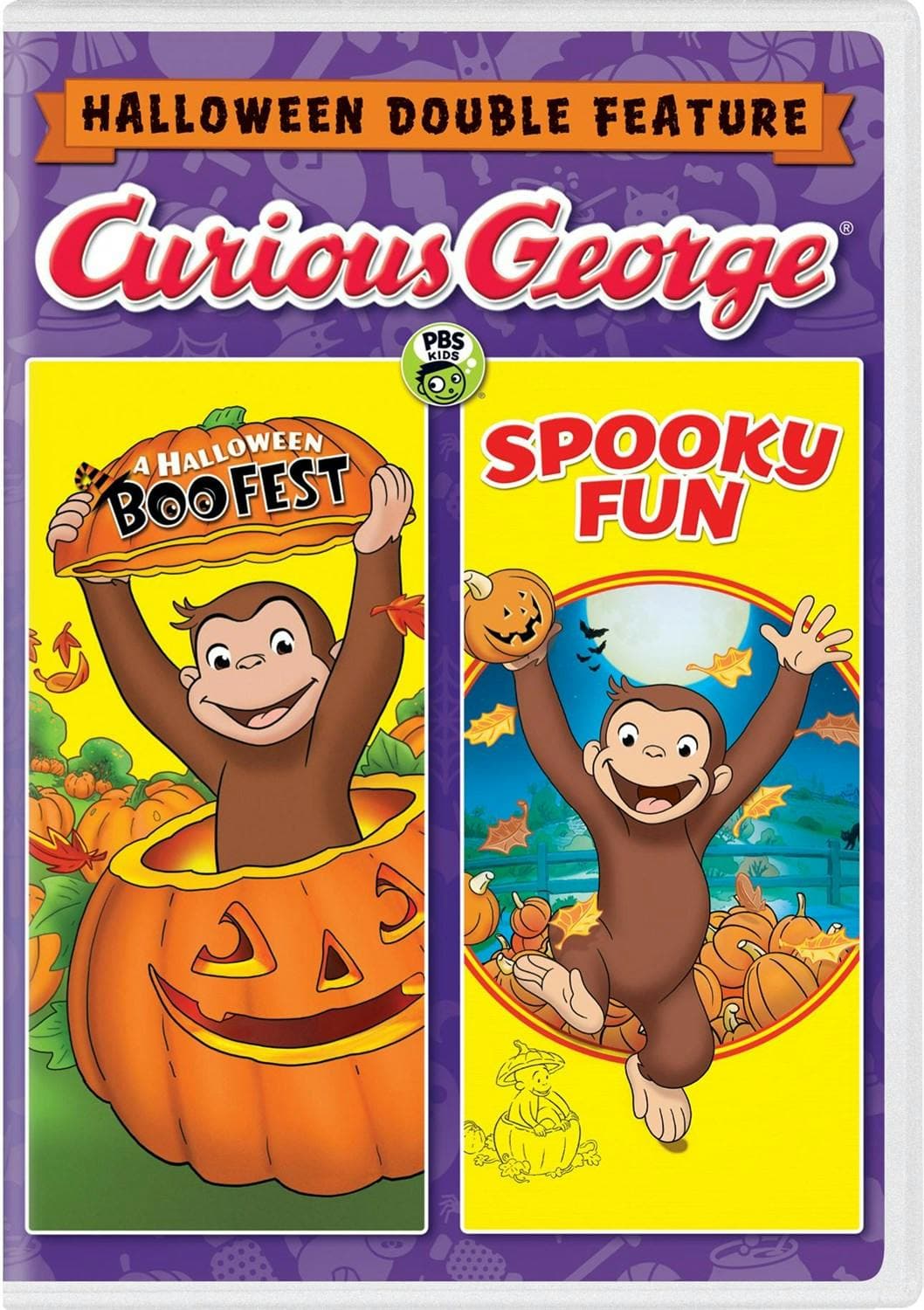 Curious George: A Halloween boo fest/Spooky fun poster