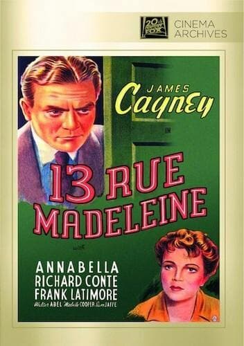 13 Rue Madeleine poster