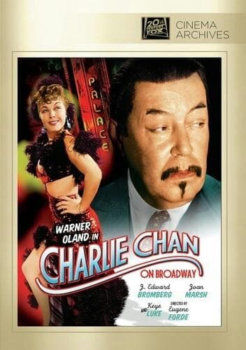 Charlie Chan On Broadway poster