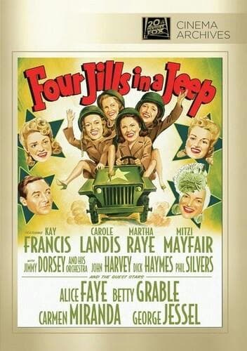Four Jills In A Jeep poster
