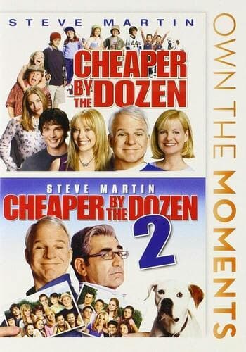 Cheaper By The Dozen 1 and 2 poster
