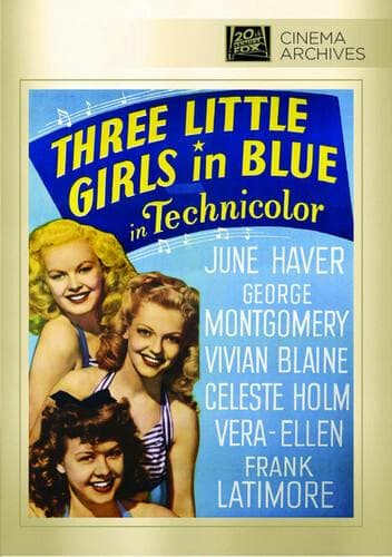 Three Little Girls In Blue poster