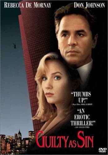 Guilty As Sin poster