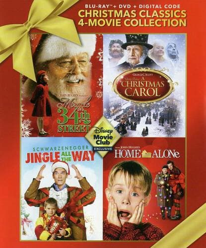 Disney Movie Club Christmas Classics Four Movie Collection poster