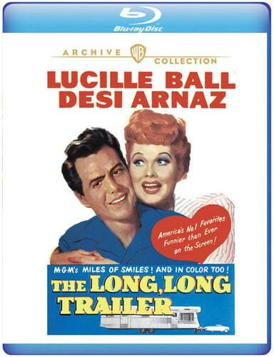 The Long, Long Trailer (1954) poster