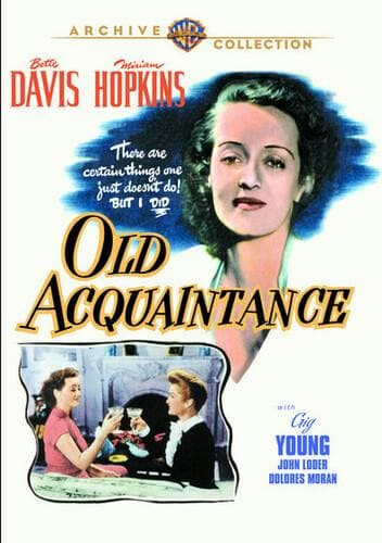 Old Acquaintance poster