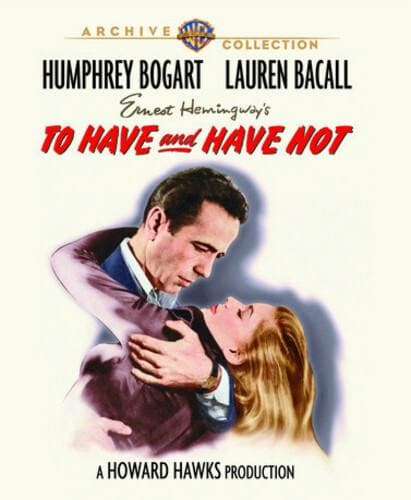 To Have and Have Not poster