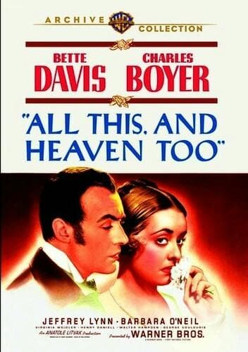 All This, and Heaven Too poster