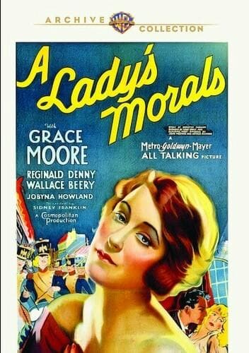 A Lady's Morals poster