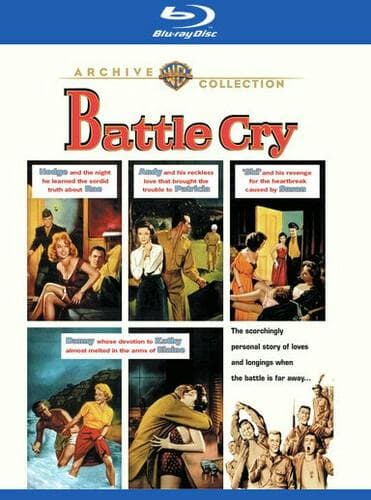 Battle Cry (1955)- Blu-ray poster