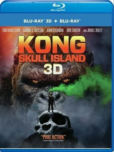 Kong: Skull Island - 3D Blu-ray + Blu-ray poster