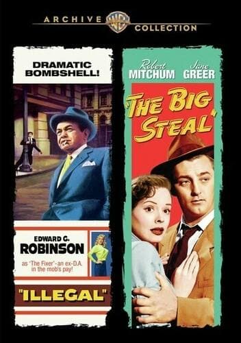 Illegal/The Big Steal poster
