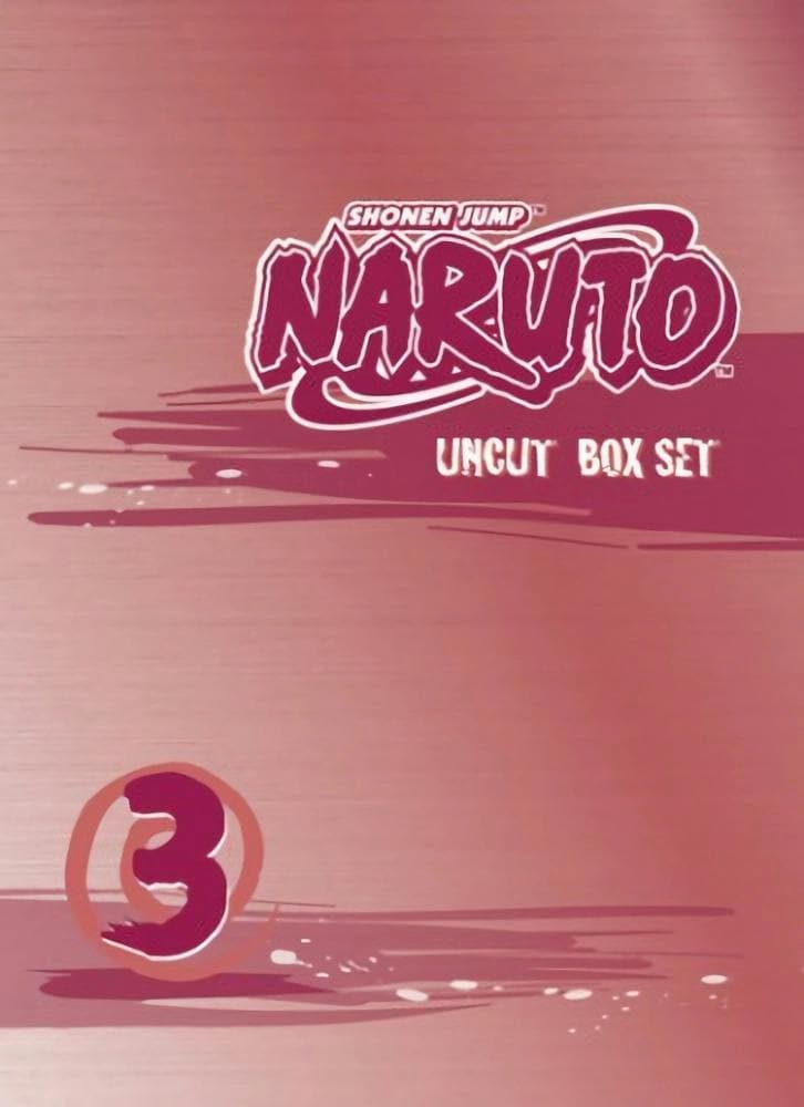 Naruto Uncut Box Set 3 Special Limited Edition poster
