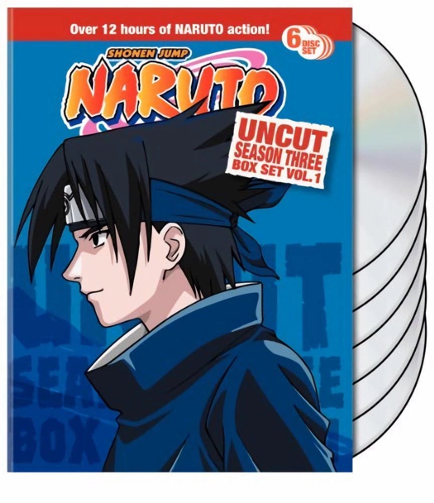 Naruto Uncut Season 3 Vol 1 Box Set poster