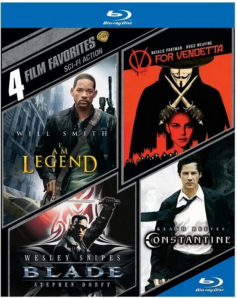 4 Film Favorites: Sci-Fi Action poster