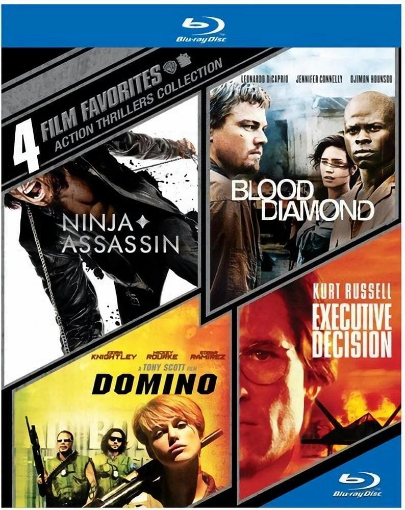 4 Film Favorites: Action Thrillers poster