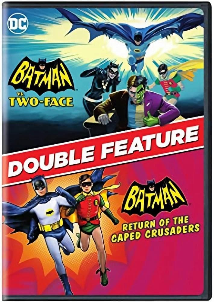 Batman vs. Two-Face/Batman: Return of the Caped Crusaders poster
