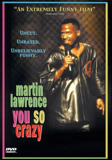 Martin Lawrence: You So Crazy poster