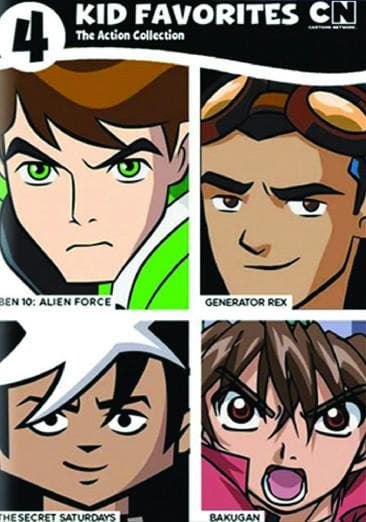 4 Kid Favorites: Cartoon Network The Action Collection poster