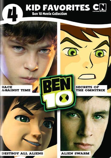 4 Kid Favorites: Cartoon Network Classic Ben 10 Movies poster