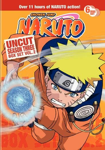 Naruto Uncut Season 3 Vol 2 Box Set poster