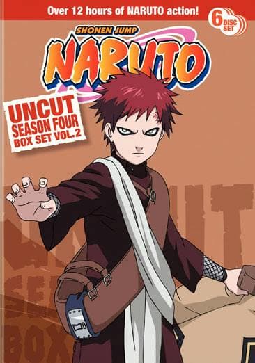 Naruto Uncut Season 4 Vol 2 Box Set poster