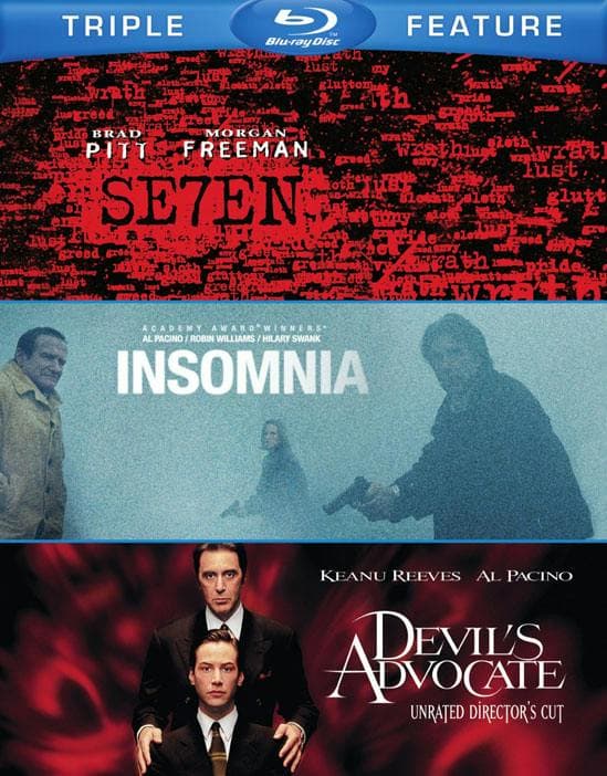 Seven/The Devil's Advocate/Insomnia poster