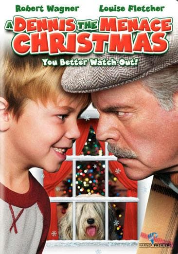 A Dennis the Menace Christmas poster