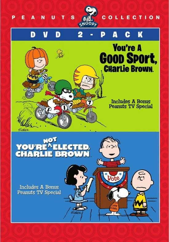 Peanuts Double Feature: You're A Good Sport, Charlie Brown / You're Not Elected, Charlie Brown poster