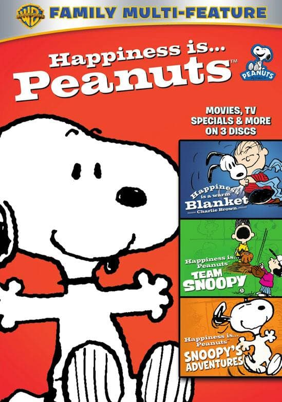 Happiness is... Peanuts: 3 Pack of Fun poster