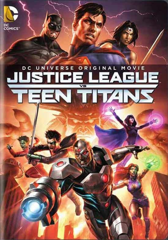 Justice League vs Teen Titans poster