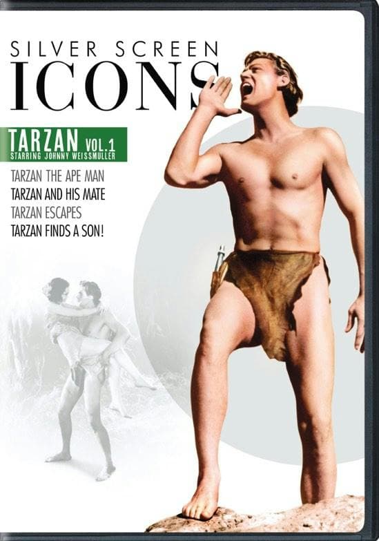 Silver Screen Icons - Johnny Weissmuller As Tarzan poster