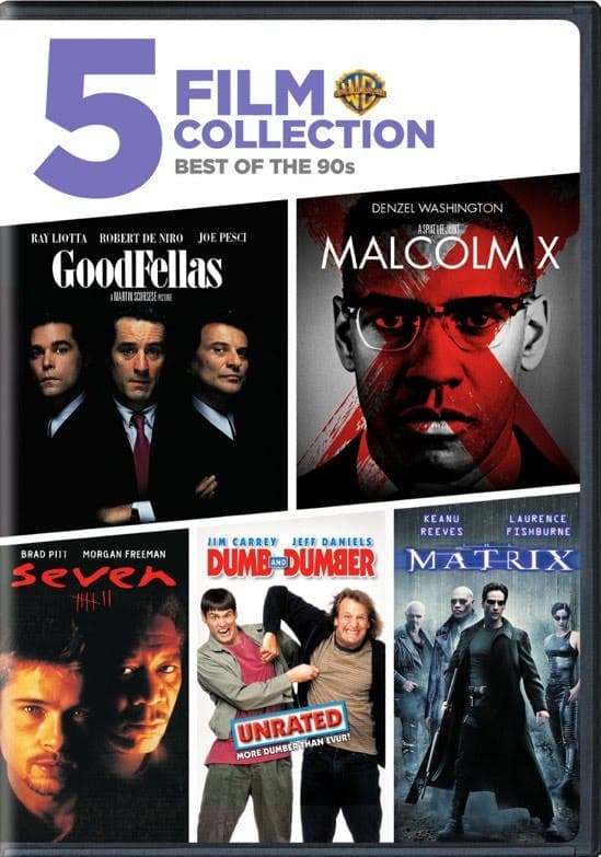 5FF: Best of the 90s - Goodfellas/Malcolm X/The Matrix/Seven/... poster