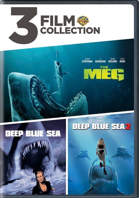 Deep Blue Sea/Deep Blue Sea 2/The Meg poster