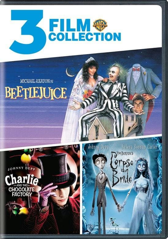 Beetlejuice/Charlie and the Chocolate Factory/Corpse Bride poster