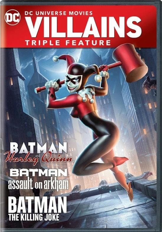 Batman and Harley Quinn Triple Feature poster