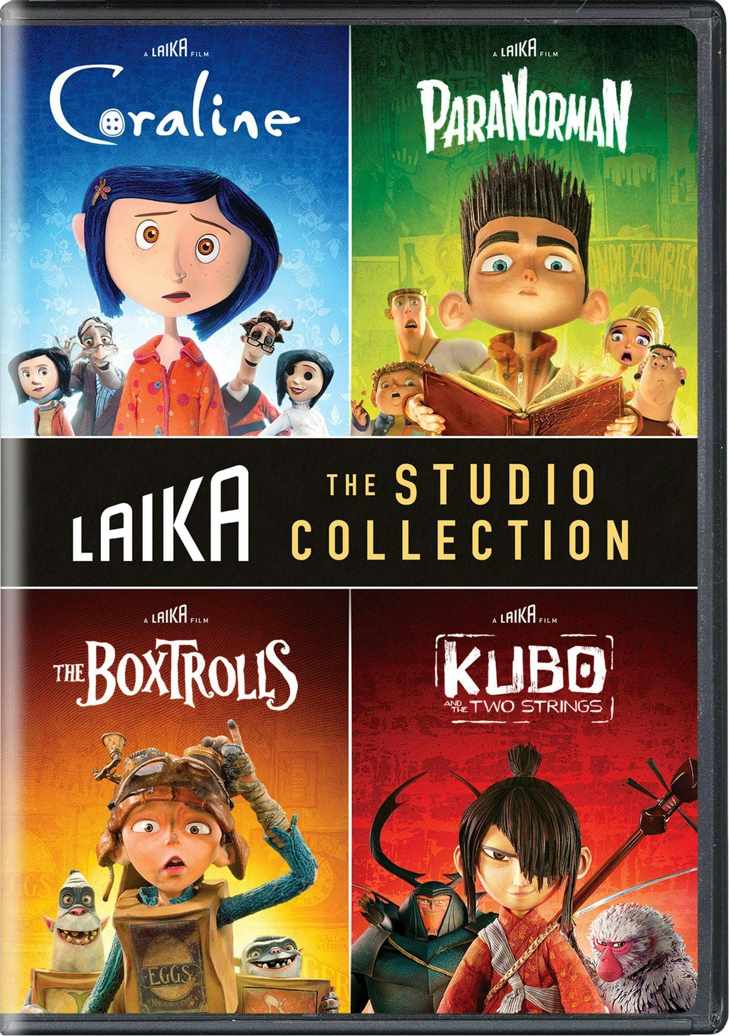 Laika: The Studio Collection (Coraline / ParaNorman / The Boxtrolls / Kubo and the Two Strings) poster
