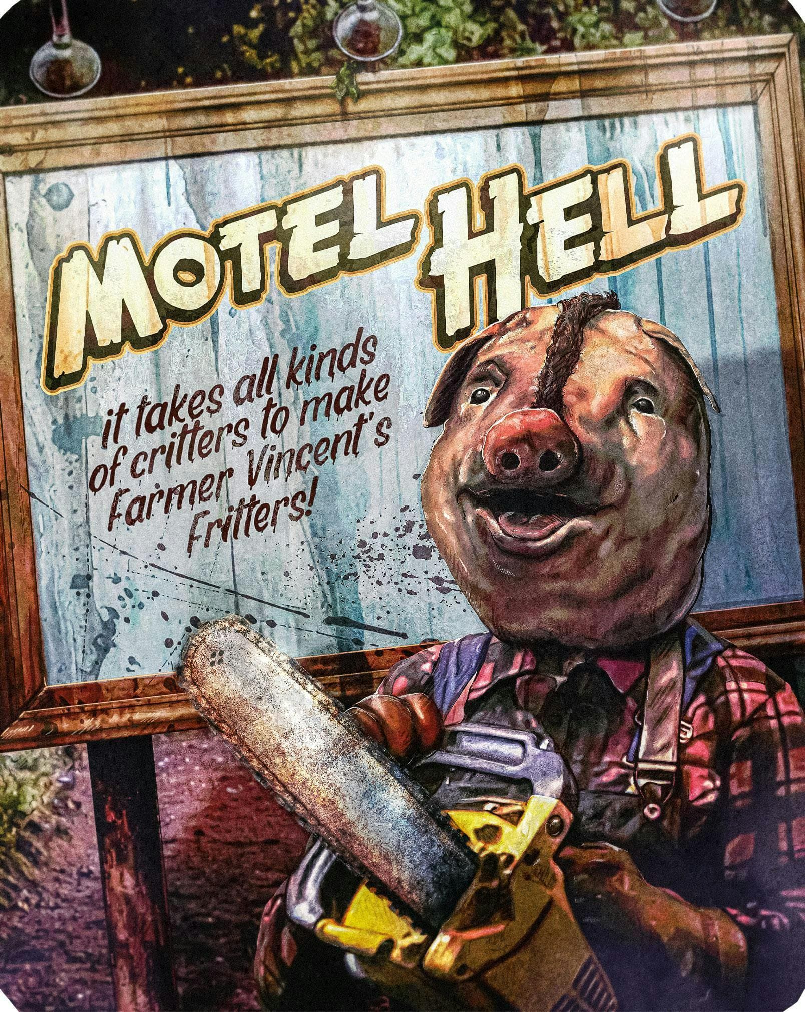 Motel Hell - Limited Edition Steelbook poster