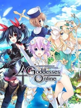 Cyberdimension Neptunia: 4 Goddesses Online poster