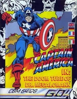 Captain America in: The Doom Tube of Dr. Megalomann poster