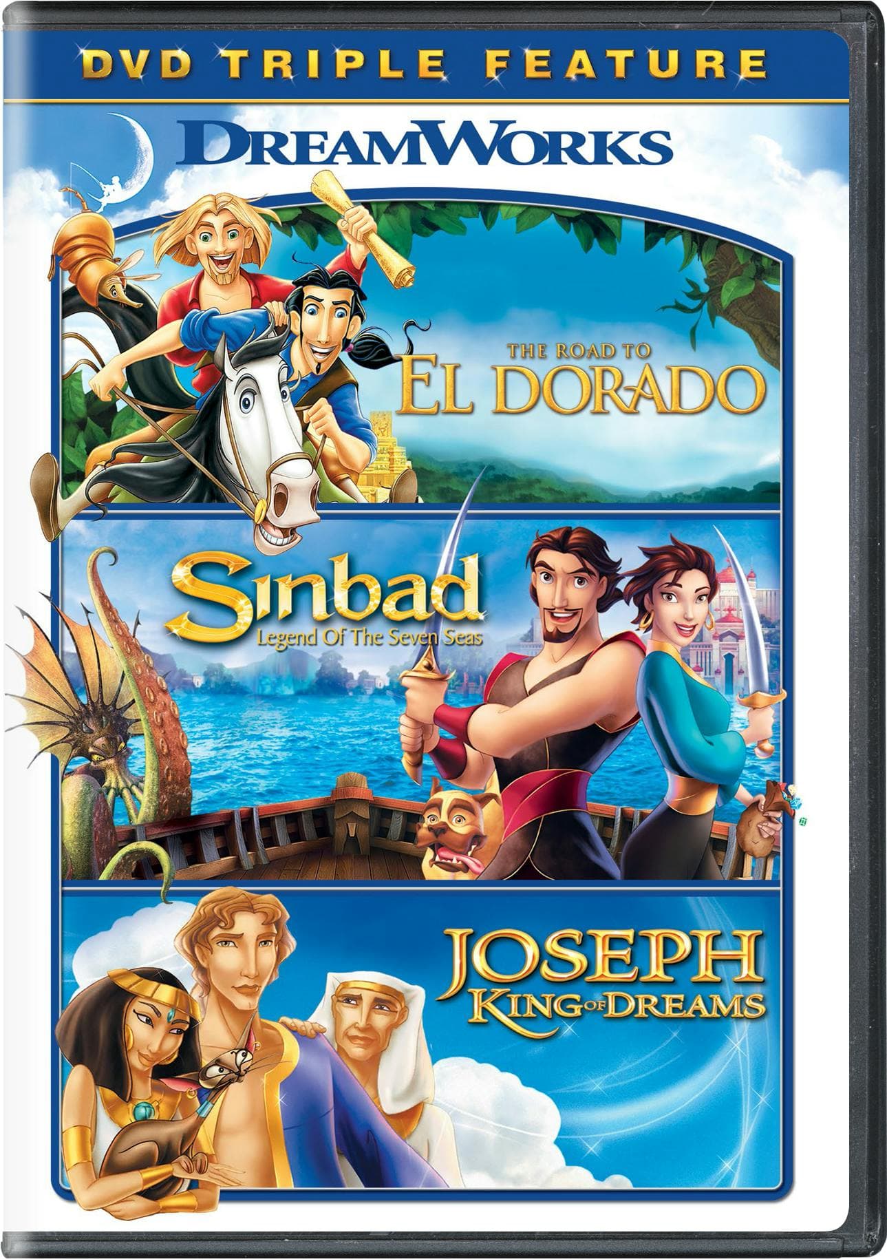 The Road to El Dorado/Sinbad: Legend of the Seven Seas/Joseph:... poster