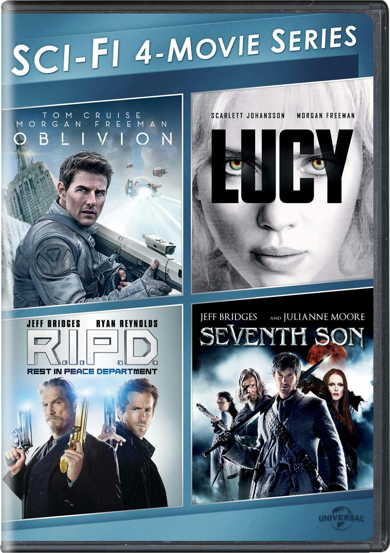 Oblivion/Lucy/R.I.P.D./Seventh Son poster