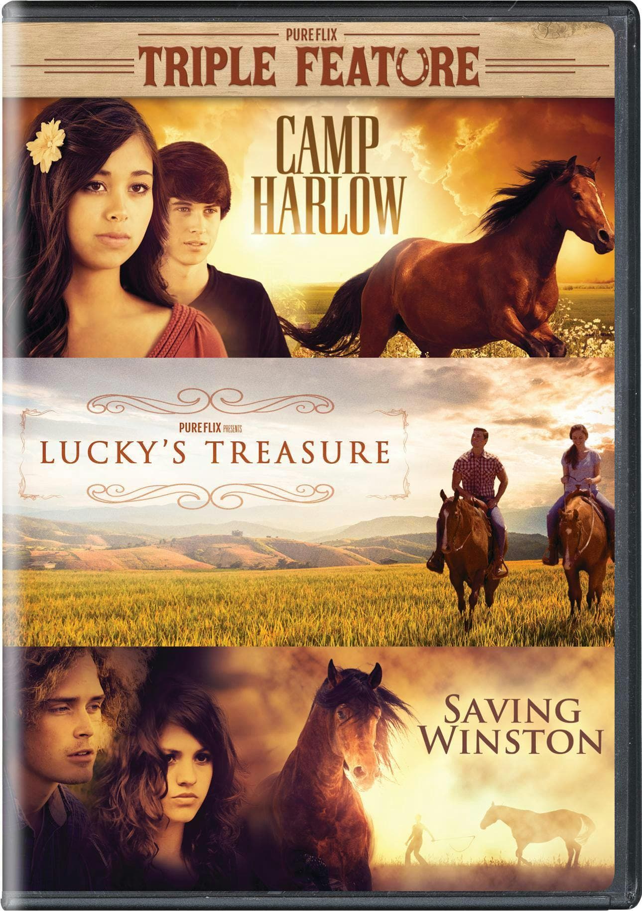 Camp Harlow/Lucky's Treasure/Saving Winston (Box Set) poster