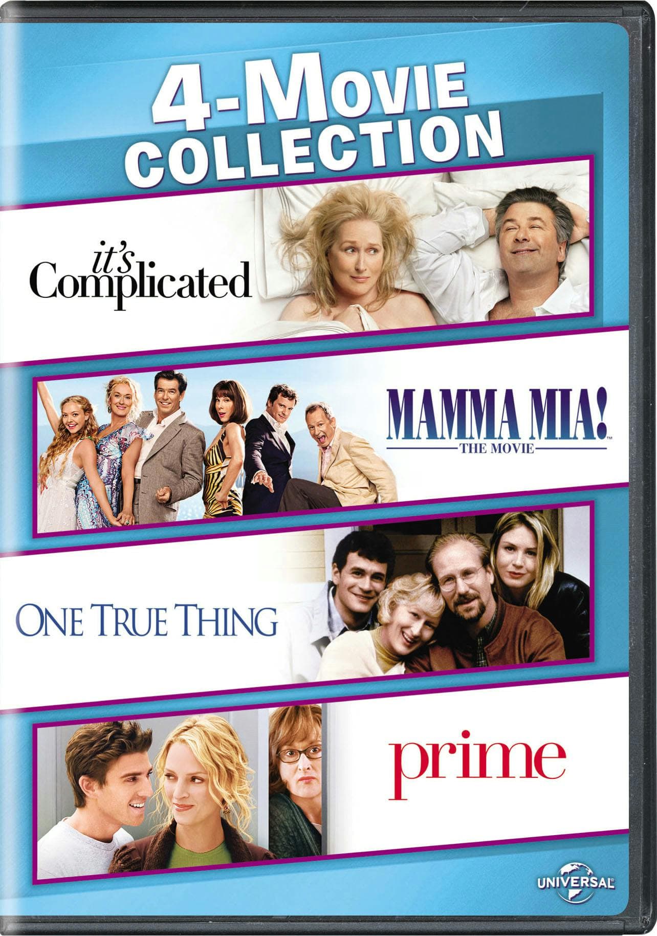 It's complicated/Mamma Mia! The movie/One true thing/Prime poster
