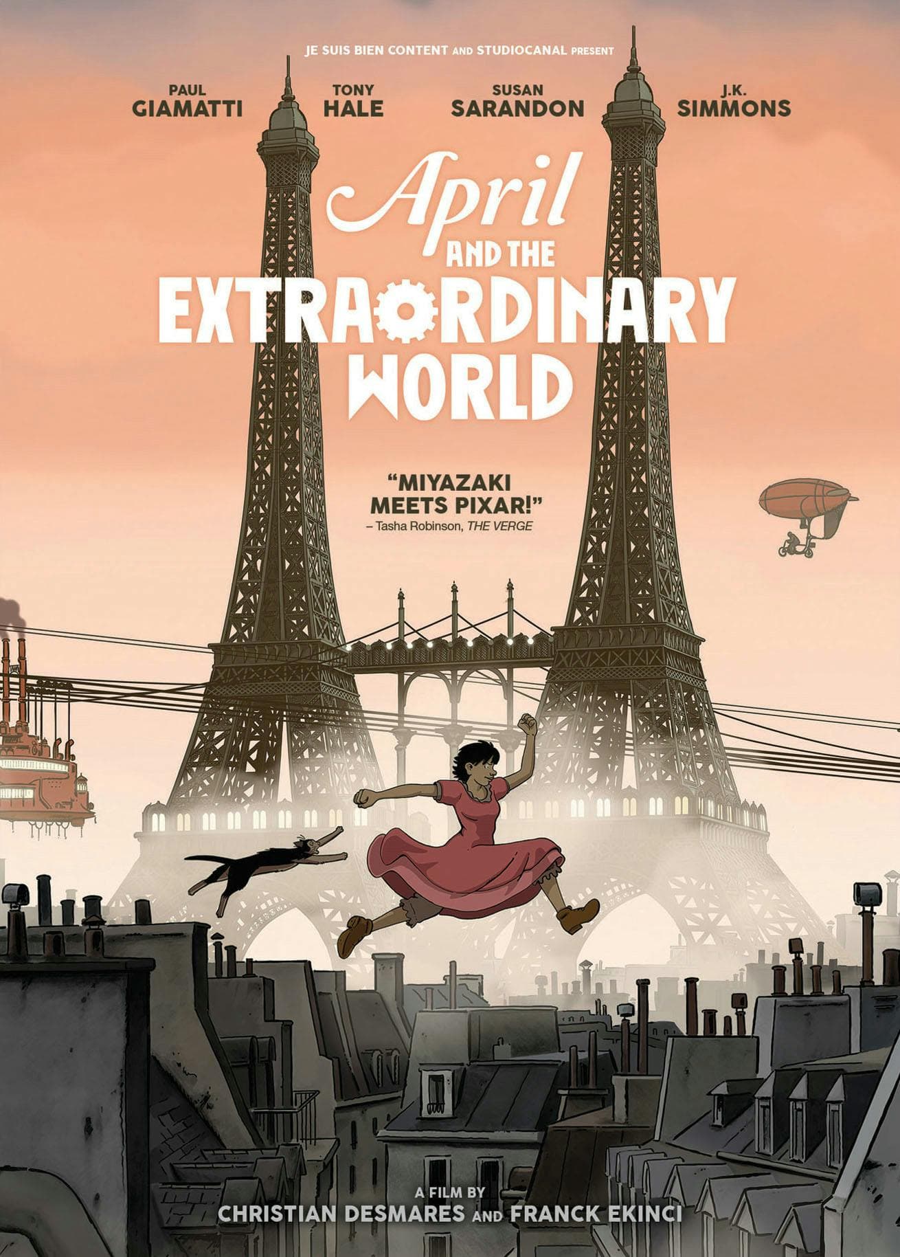 April and the Extraordinary World poster