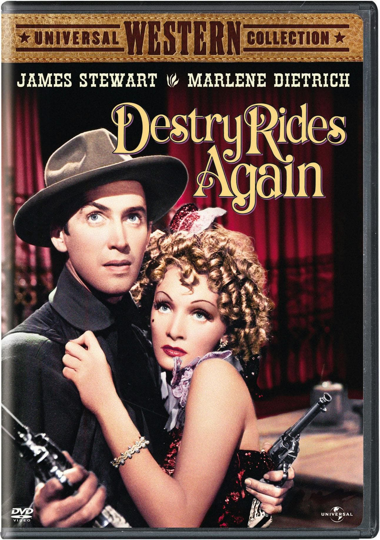 Destry Rides Again poster