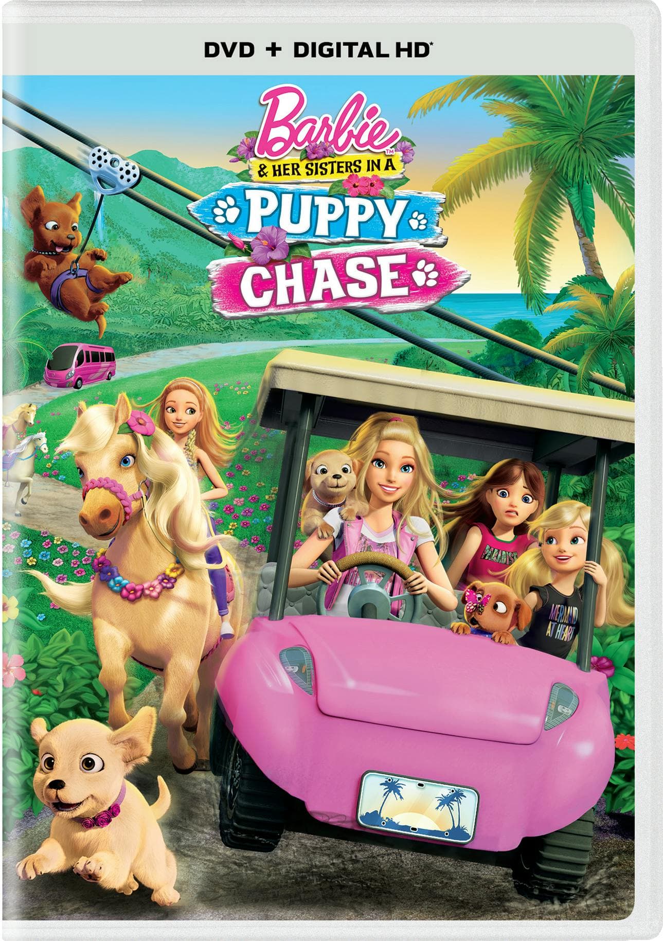 Barbie and Her Sisters in a Puppy Chase poster